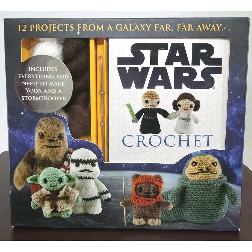 Star Wars Crochet Kit Yoda Stormtrooper Star Wars Crochet Patterns